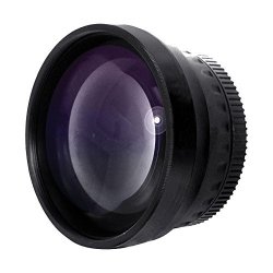 Optics 0.43X High Definition Wide Angle Conversion Lens For Canon Powershot SX510 Hs Includes Lens filter Adapter