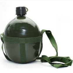 Outdoor Camping Tactical Military 1.2 L Bottle Kettle