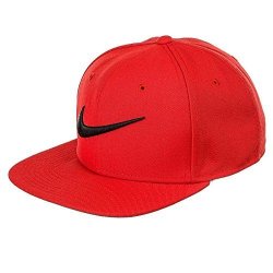 Nike Men's 'swoosh' Cap One Size Red