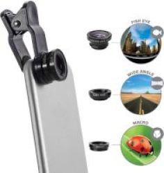 Celly Clip & Click Smartphone Lens Adapter in Black