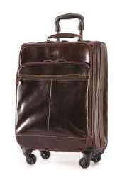 Brando Leather 4-wheel Travel Luggage Suitcase