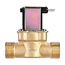 1 2" Dc 24V Normally Closed Brass Electric Solenoid Magnetic Valve For Water Control