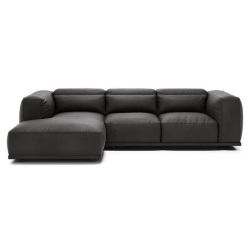 Teddy-george - Bombo Couch Sofa In Baffalo Sued Black