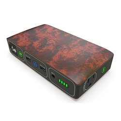 Halo Bolt 58830 Mwh Portable Phone Laptop Charger Car Jump Starter With Ac Outlet - Wood Grain