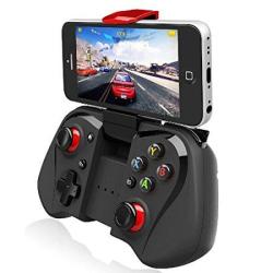 Megadream Bluetooth Android Gaming Controller Joystick With Phone Clamp For Android Smartphone Samsung Galaxy S8+ S7EDGE S6 Note 8 Tablet - Support Windows 8