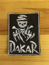 Dakar Skull Badge Patch B109
