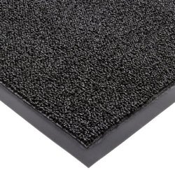 Notrax 146 Encore Entrance Mat For Inside Foyer Area 2' Width X 3' Length X 5 16" Thickness Black