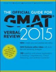 The Official Guide For Gmat Verbal Review 2015 With Online Question Bank And Exclusive Video Paperback