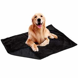 Hyouchang Pet Blankets For Dog Cat Puppy Premium Soft Plush Pet Fleece Blanket Mats Pads For Medium & Large Dogs - Reversible Warm 2-LAYER
