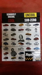 Brand New Top Gear Fridge Magnets : Cool And Uncool Cars