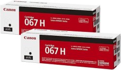 Canon 067H Black Toner Cartridge 3 130 Pages Original 5106C002 Single-pack Standard 2-5 Working Days