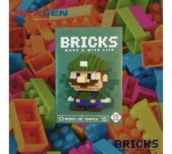 MINI Figure Luigi Building Blocks