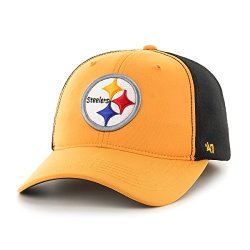 NFL Pittsburgh Steelers '47 Draft Day Closer Stretch Fit Hat One Size Gold