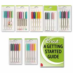 Cricut Machine Bulk Pen Set Variety Packs For All Design Space Fonts