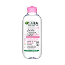 Garnier Micellar Cleansing Water All In One Sensitive Skin Cleanse + Soothes + Removes Make-up - 400 Ml