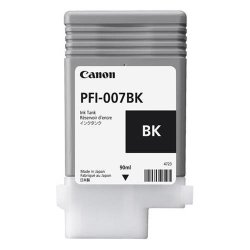 Canon PFI-007BK Black Ink Tank 90ML