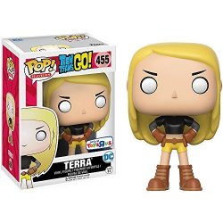 Terra Toys R Us Exclusive : Teen Titans Go X Funko Pop Tv Vinyl Figure & 1 Pop Compatible Pet Plastic Graphical Protector Bundle 455 11810 - B