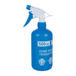 Spray Bottle - Trigger Sprayer - Bpa Free Plastic - Blue - 500ML - 10 Pack