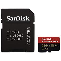 SanDisk Extreme Pro Micro Sdxc Uhs-i U3 A2 V30 Memory Card - 256GB