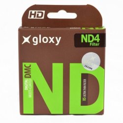 Gloxy 55MM Ultra Thin Pro Multicoated HD Neutral Density ND4