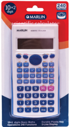 Marlin Scientific calculator with 240 functionsin-Single Blister Card