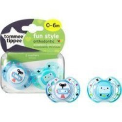 Tommee Tippee Close To Nature Fun Soother 0-6 Months