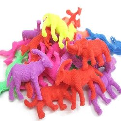 10 Pcs Jelly Growing Sea Life Creatures Animals Amazing Toys Forest Animals By Team-management