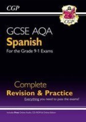 New Gcse Spanish Aqa Complete Revision & Practice With Cd & Online Edition - Grade 9-1 Course Cd