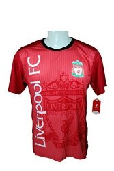 Liverpool F.c. Soccer Official Adult Soccer Training Performance Poly Jersey RHINOX-J009 Large