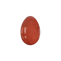 Undrilled Yoni Egg Natural Stone Jade Egg For Kegel Exercise Pelvic Floor Muscle Exercise Rose Quartz Yoni Egg-red JASPER_45X30MM