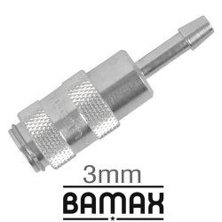 Bamax Super Micron Quick Coupling 3MM COM4006-0