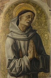 RichardGallery Oil Painting 'carlo Crivelli - Saint Francis 1476' Printing On High Quality Polyster Canvas 18X27 Inch 46X69 Cm The Best Dining Room Decoration