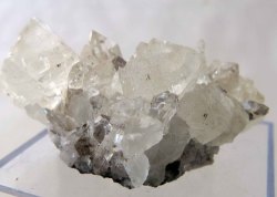Calcite On Quartz Cluster Goboboseb Mnt Namibia