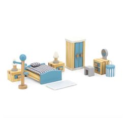 Dollhouse Main Bedroom Furniture Play Set