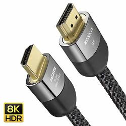 10FT 8K HDMI 2.1 Ultra High Speed 48GBPS Cable Compatible With Apple Tv Roku Netflix Playstation Xbox One X Samsung Sony LG