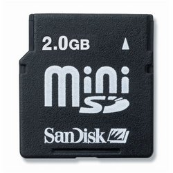 SanDisk 2GB MiniSD Card