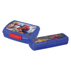 Addis Lunch Box And Pencil Case Set Spiderman 918205SPM