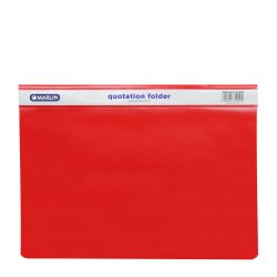 Marlin Quotation Folders : Red - Pack Of 10