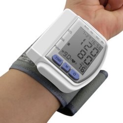 DIGITAL Boxym Wrist Blood Pressure Monitor Lcd Automatic Household Heart Beat Moni