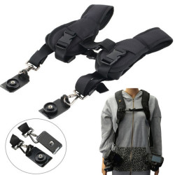 Double Shoulder Neck Strap With Sling Belt For Digital Slr Dslr Camera