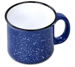 Serendipio Marshall Ceramic Coffee Mug - 400ML Blue