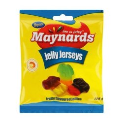 Fruity Flavour Jelly Jerseys 125G
