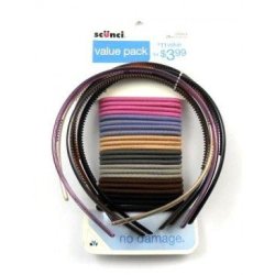 Scunci 28 Piece No Damage Hairbands & Alice Bands 59399-A