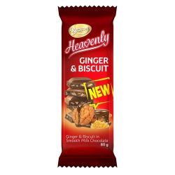 Ginger Biscuit Chocolate Slab X24 80 G
