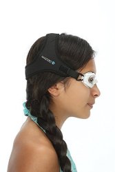 Masterz Swimming Goggles Black Clear