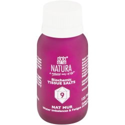 Natura Nat Mur 9 Tissue Salts 125 Tablets