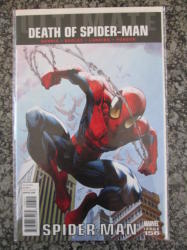 Ultimate Spider-man 156 Nm Inside Sleeve Death Of Spider-man Chapter 1