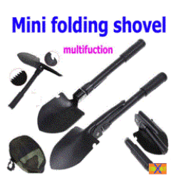 Mini Multi-function Folding Shovel Survival Camping Outdoor Tool