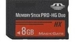 8gb Pro Duo Memory Card For Psp And Sony Camera's