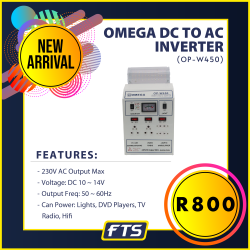 Omega. Omega 450W Inverter OP-W450